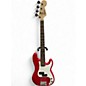 Used Squier Mini Precision Bass Dakota Red Electric Bass Guitar thumbnail