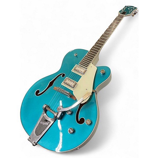 Used Gretsch Guitars G5410T ocean blue Hollow Body Electric Guitar