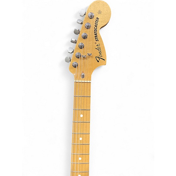 Used Fender Classic Series '70s Stratocaster Olympic White Solid Body Electric Guitar