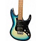 Used Ibanez AZ24P1QM DEEP OCEAN BLONDE Solid Body Electric Guitar