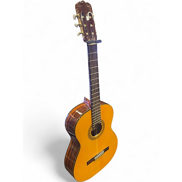 Used Takamine c128 Vintage Natural Classical Acoustic Guitar