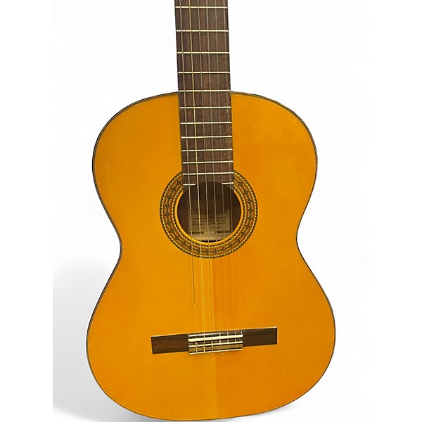 Used Takamine c128 Vintage Natural Classical Acoustic Guitar