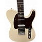 Used Fender Deluxe Telecaster Vintage White Solid Body Electric Guitar