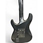 Used Schecter Guitar Research Damien Platinum 6 Floyd Rose Black Solid Body Electric Guitar