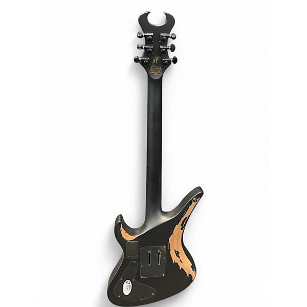Used Schecter Guitar Research Synyster Gates Signature Custom S S Relic Worn Natural Solid Body Electric Guitar