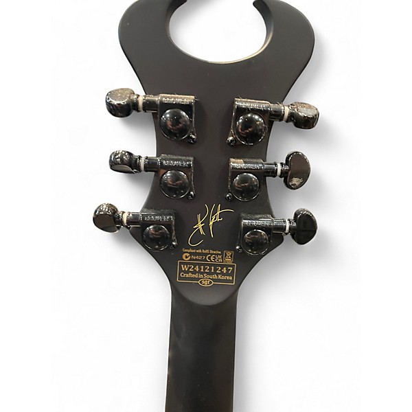 Used Schecter Guitar Research Synyster Gates Signature Custom S S Relic Worn Natural Solid Body Electric Guitar