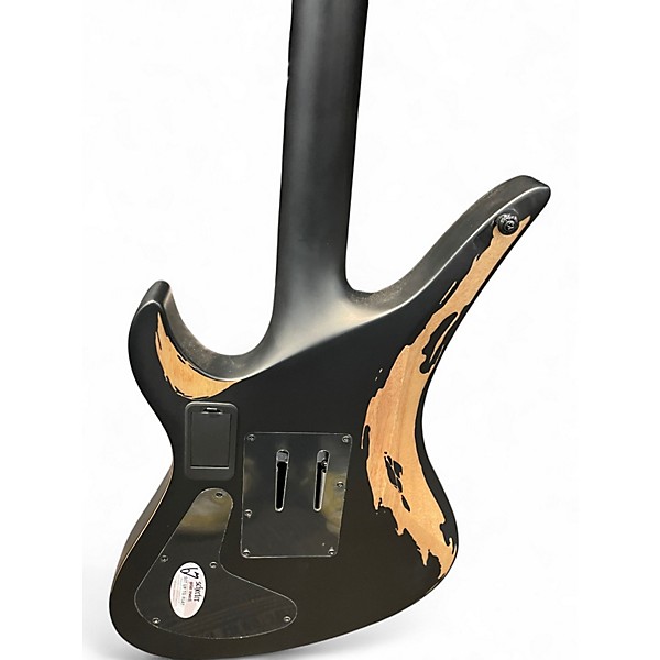 Used Schecter Guitar Research Synyster Gates Signature Custom S S Relic Worn Natural Solid Body Electric Guitar