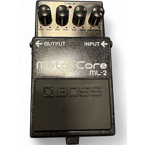 Used BOSS ML2 Metal Core Distortion Effect Pedal