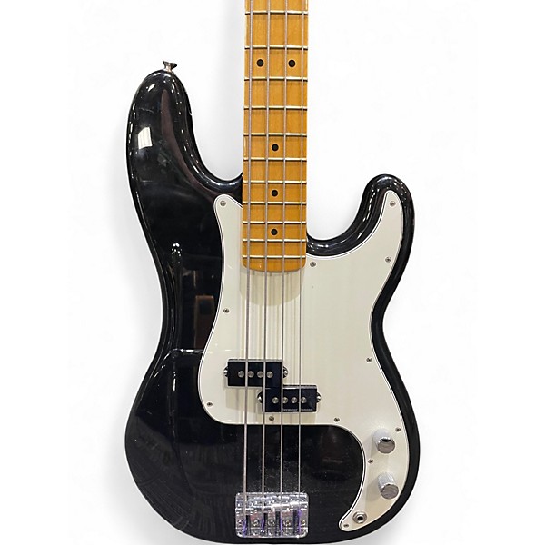 Used Fender Player II Precision Bass Black Electric Bass Guitar