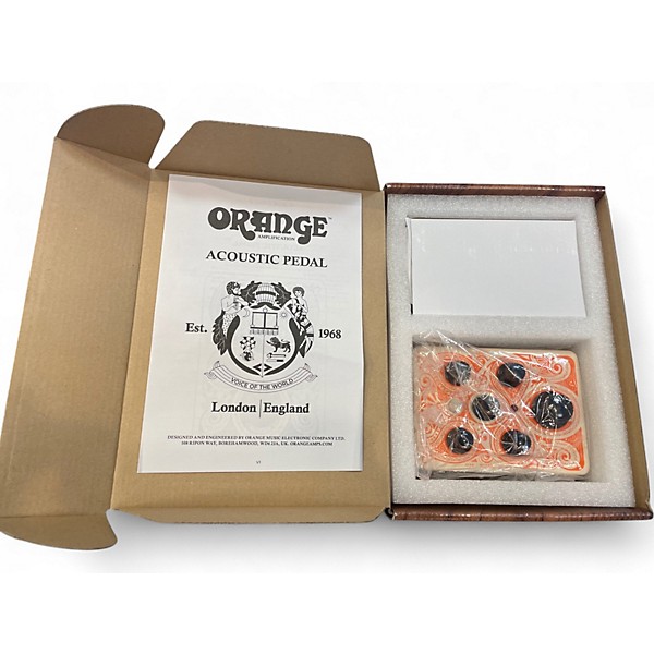 Used Orange Amplifiers Acoustic Preamp Pedal