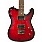 Used Fender TELECASTER CUSTOM FLAMED MAPLE BACK CHERRY Solid Body Electric Guitar