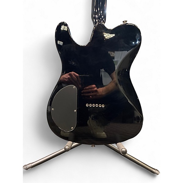 Used Fender TELECASTER CUSTOM FLAMED MAPLE BACK CHERRY Solid Body Electric Guitar