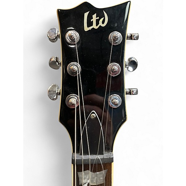 Used ESP LTD EC401VF Yellow Solid Body Electric Guitar