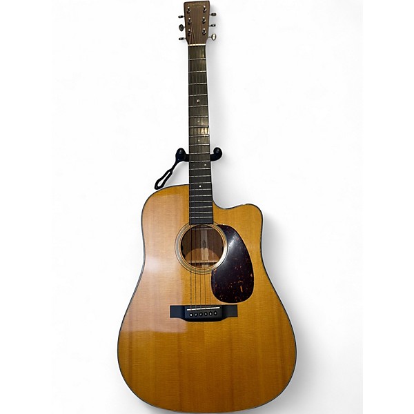 Used Martin DC-18E Natural Acoustic Electric Guitar