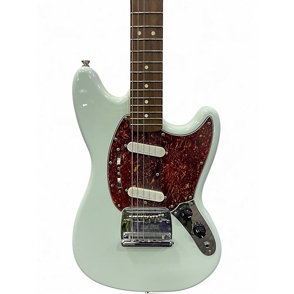 Used Squier Classic Vibe 60s Mustang Sonic Blue Solid Body Electric Guitar