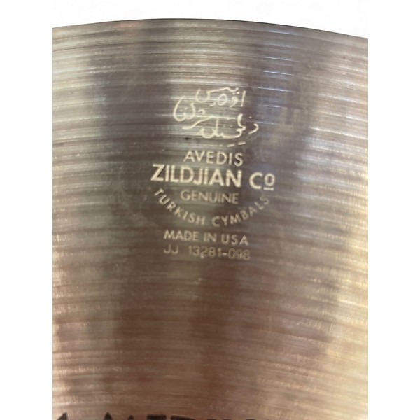 Used Zildjian 16in Avedis Medium Crash Cymbal