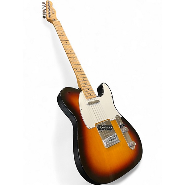 Used Fender Standard Telecaster 3 Color Sunburst Solid Body Electric Guitar