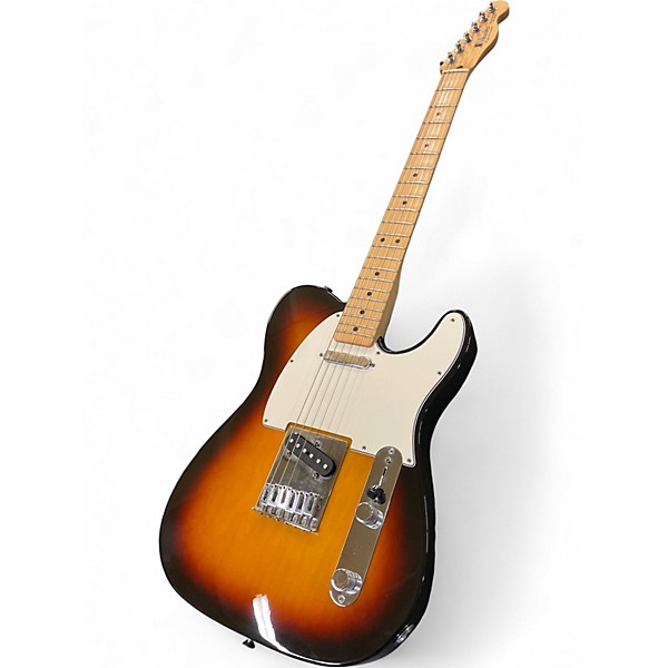 Used Fender Standard Telecaster 3 Color Sunburst Solid Body Electric Guitar