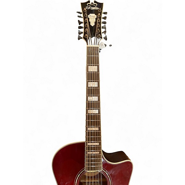 Used D’angelico Premier Fulton 12 String 2 Tone Sunburst 12 String Acoustic Electric Guitar