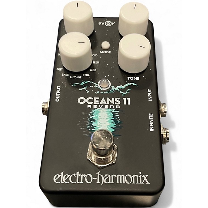 Used Electro-Harmonix Oceans 11 Reverb Effect Pedal | Guitar Center