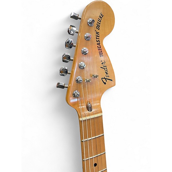 Used Fender Classic Series '72 Telecaster Deluxe Black Solid Body Electric Guitar