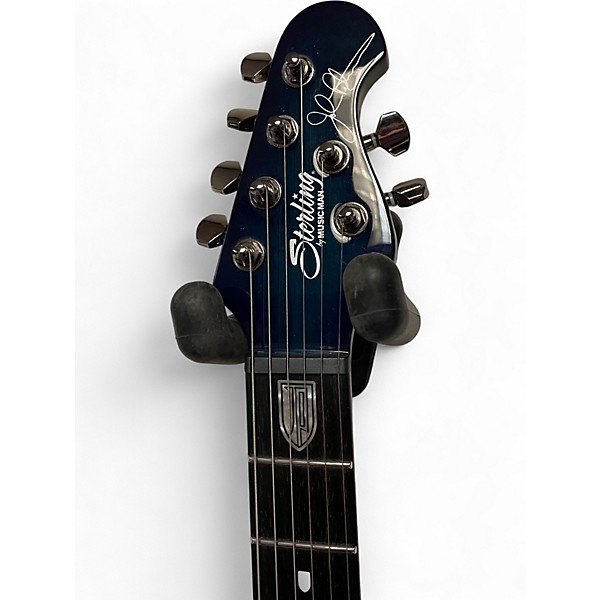Used Sterling by Music Man JOHN PERTUCCI MAJESTY MAJ200x Cerulean Paradise Solid Body Electric Guitar