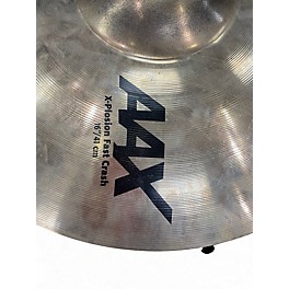 Used SABIAN 16in AA Xplosion Fast Crash Brilliant Cymbal