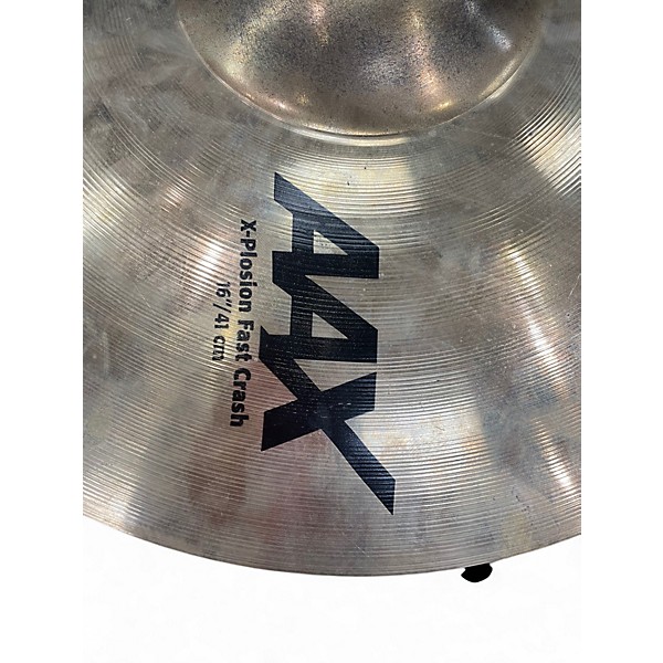 Used SABIAN 16in AA Xplosion Fast Crash Brilliant Cymbal