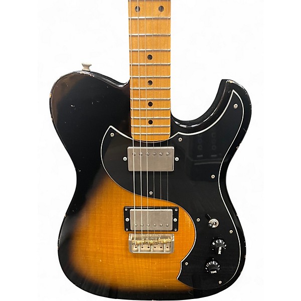 Used Fano Guitars Alt De Facto TC6 2 Tone Sunburst Solid Body Electric Guitar
