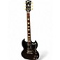 Used 2016 Gibson SG Standard Custom Shop Black Solid Body Electric Guitar thumbnail