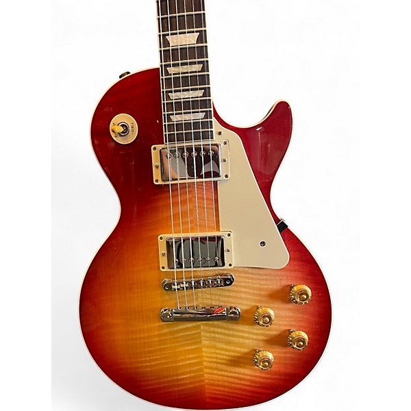 Used Gibson Les Paul Standard Crimson Red Burst Solid Body Electric Guitar