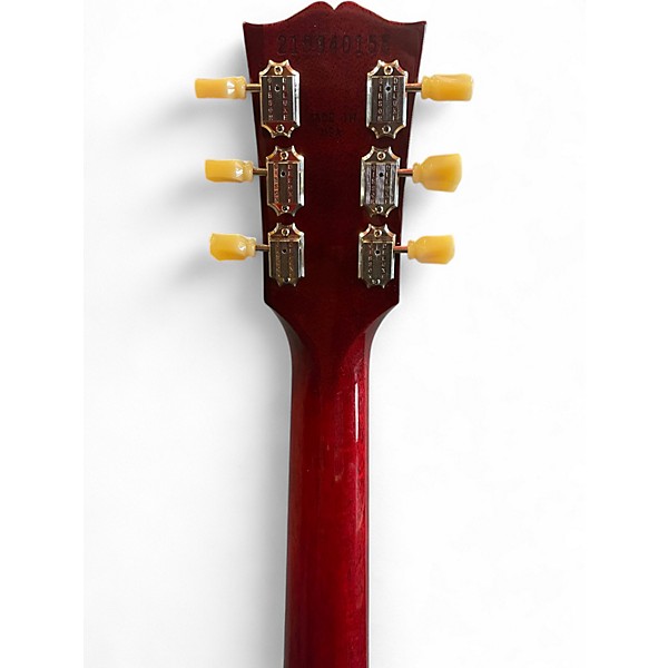 Used Gibson Les Paul Standard Crimson Red Burst Solid Body Electric Guitar