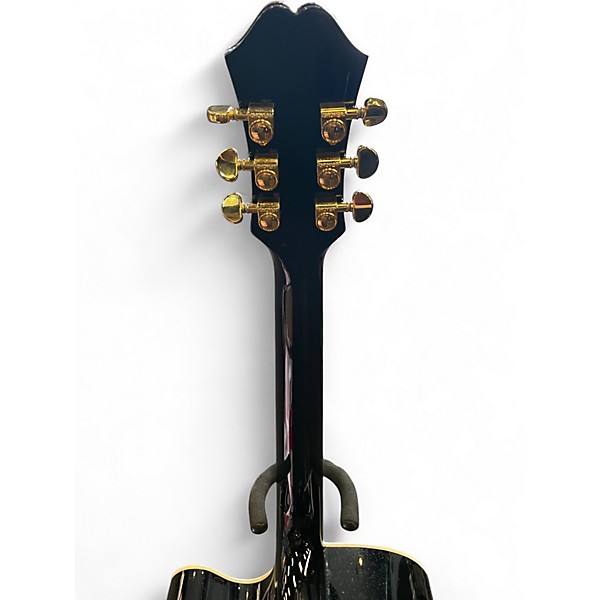 Used Epiphone J-200 EC Studio Black Acoustic Electric Guitar