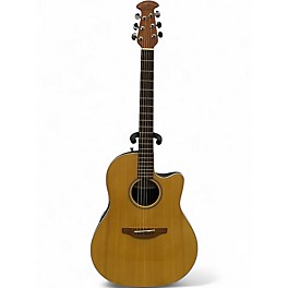 Used 1999 Ovation S771 BALLADEER SPECIAL Natural Acoustic Electric Guitar