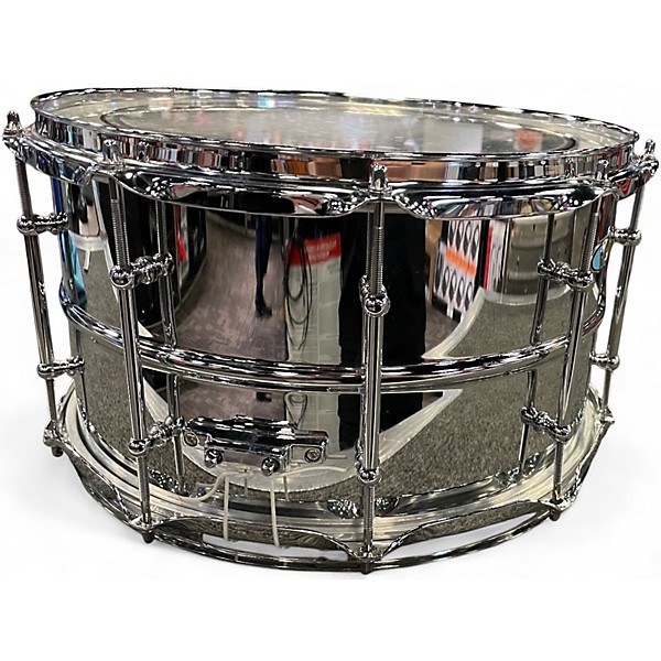 Used Ludwig 8X14 Supralite Snare Chrome Drum