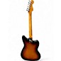 Used Fender Jaguar Left Handed 3 Tone Sunburst Electric Guitar