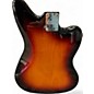 Used Fender Jaguar Left Handed 3 Tone Sunburst Electric Guitar