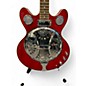 Used Cozart double cut resonator Cherry Hollow Body Electric Guitar