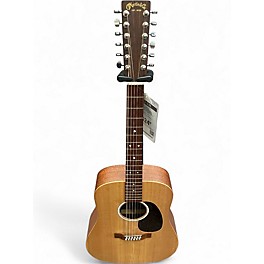 Used Martin D-X2E 12 STRING Natural 12 String Acoustic Electric Guitar