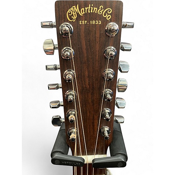 Used Martin D-X2E 12 STRING Natural 12 String Acoustic Electric Guitar