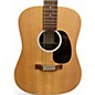 Used Martin D-X2E 12 STRING Natural 12 String Acoustic Electric Guitar