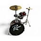 Used Rogue 3 Piece LIL' KICKER 3-PIECE JUNIOR DARK RED Drum Kit thumbnail