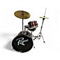 Used Rogue 3 Piece LIL' KICKER 3-PIECE JUNIOR DARK RED Drum Kit