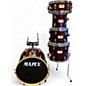 Used Mapex 5 Piece V Series Mini red sparkle Drum Kit thumbnail