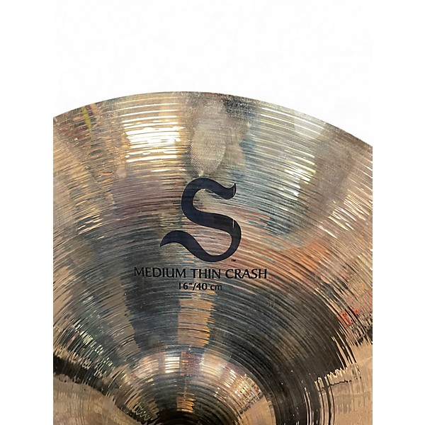 Used 2020s Zildjian 16in S Family Medium Thin Crash Cymbal