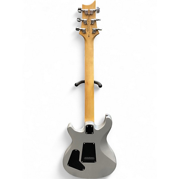 Used PRS SE CE24 Metallic Silver Solid Body Electric Guitar