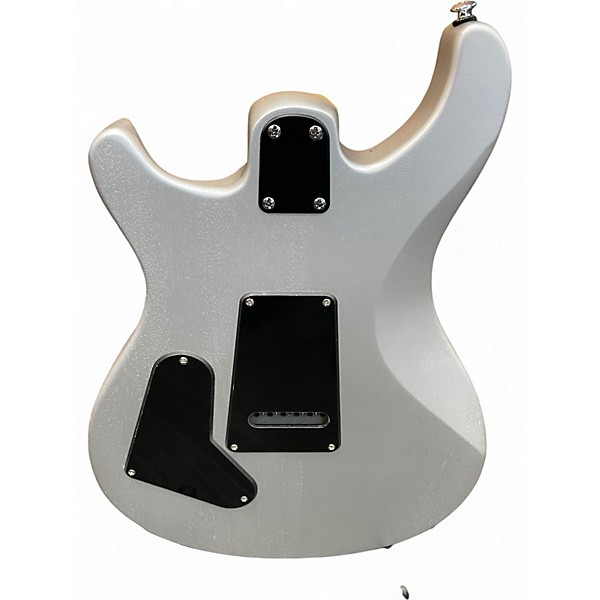 Used PRS SE CE24 Metallic Silver Solid Body Electric Guitar