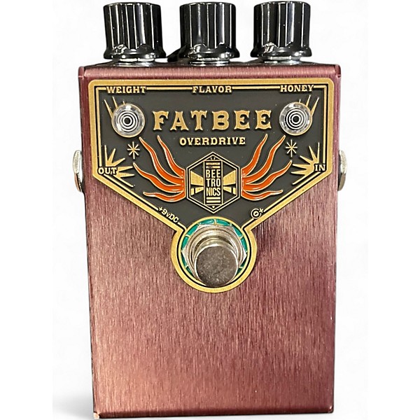 Used Beetronics FX Fatbee Overdrive Effect Pedal