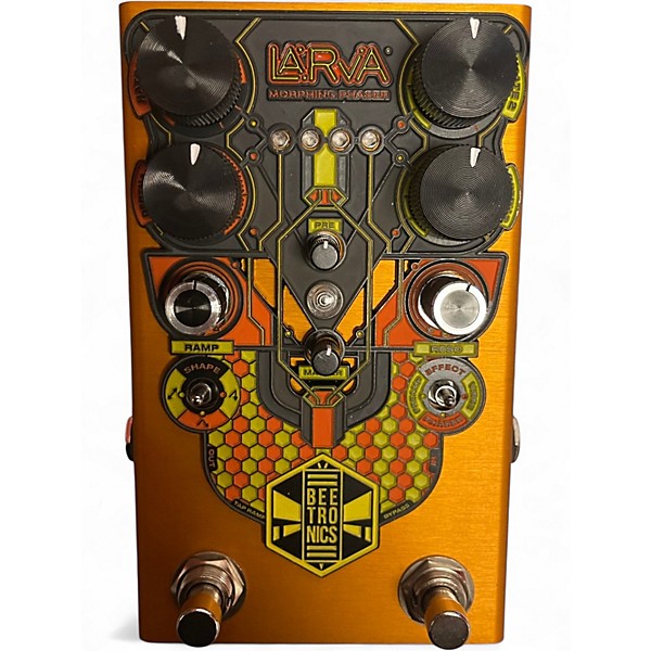 Used Beetronics FX Larva Morphing Phaser Effect Pedal