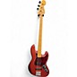 Used 2022 Fender Player Plus Active Jazz Bass AGED CANDY APPLE RED Electric Bass Guitar thumbnail